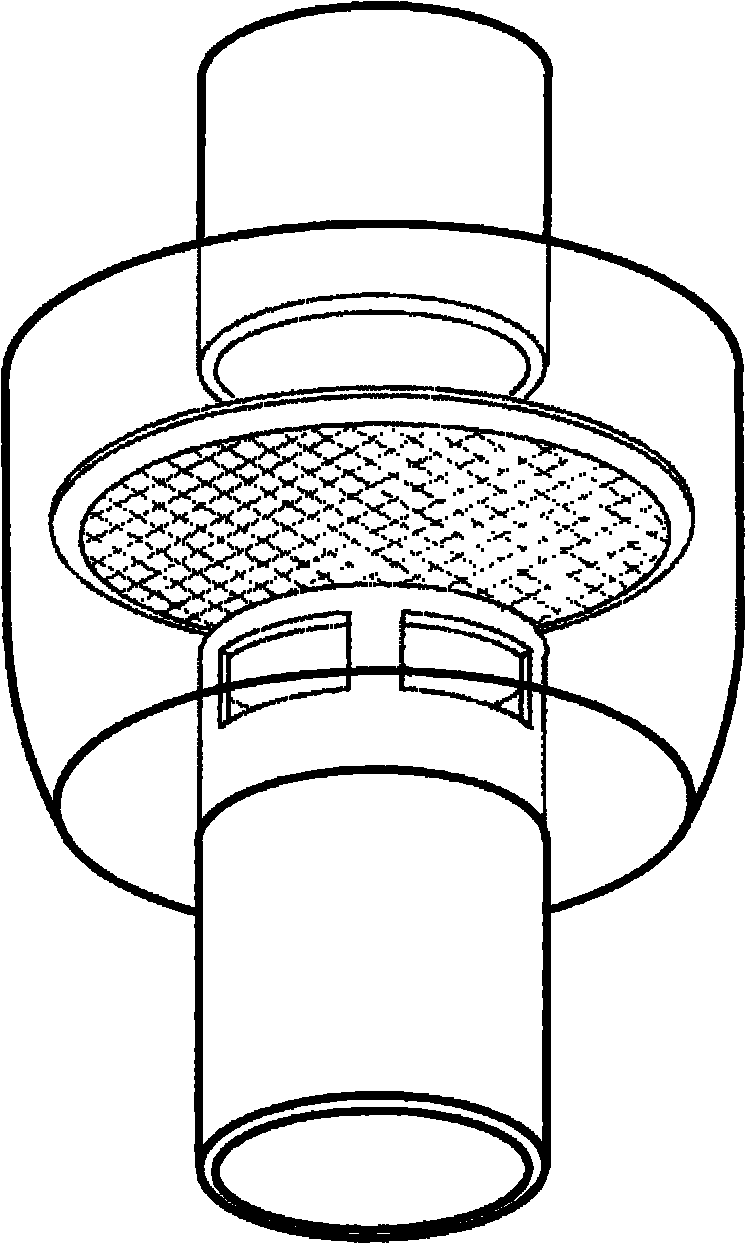 Device for quickly positioning tracheal vessel by colorimetric method