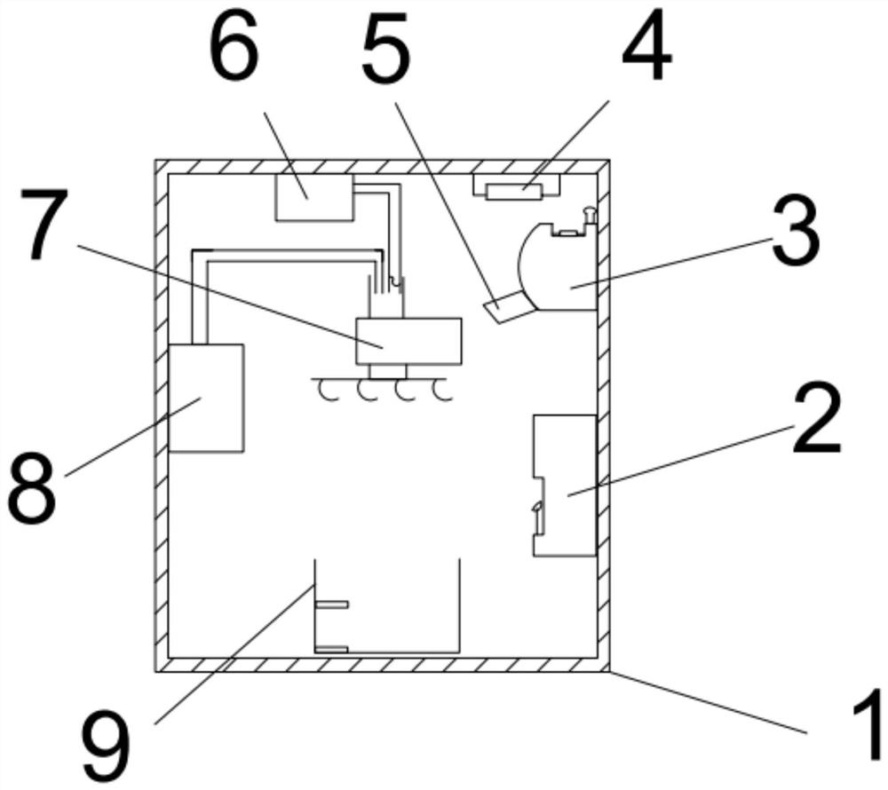 Efficient and rapid bathrobe disinfection machine and disinfection method thereof