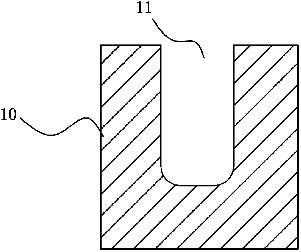 Structure for monitoring etching back depth and monitoring method