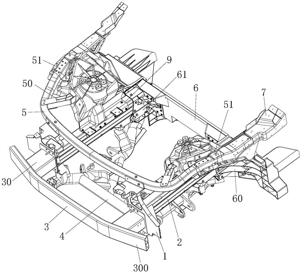 Lower vehicle body front structure