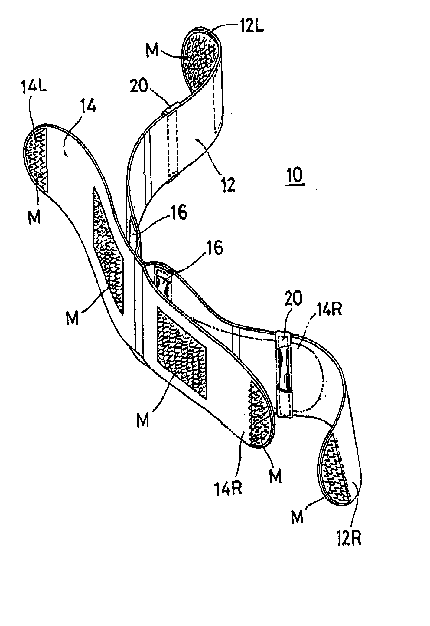 Belt-like corset