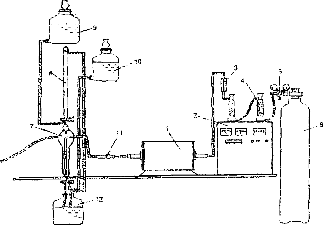 Method of decontaminating sulfur dioxide in smoke using honeycomb ceramic