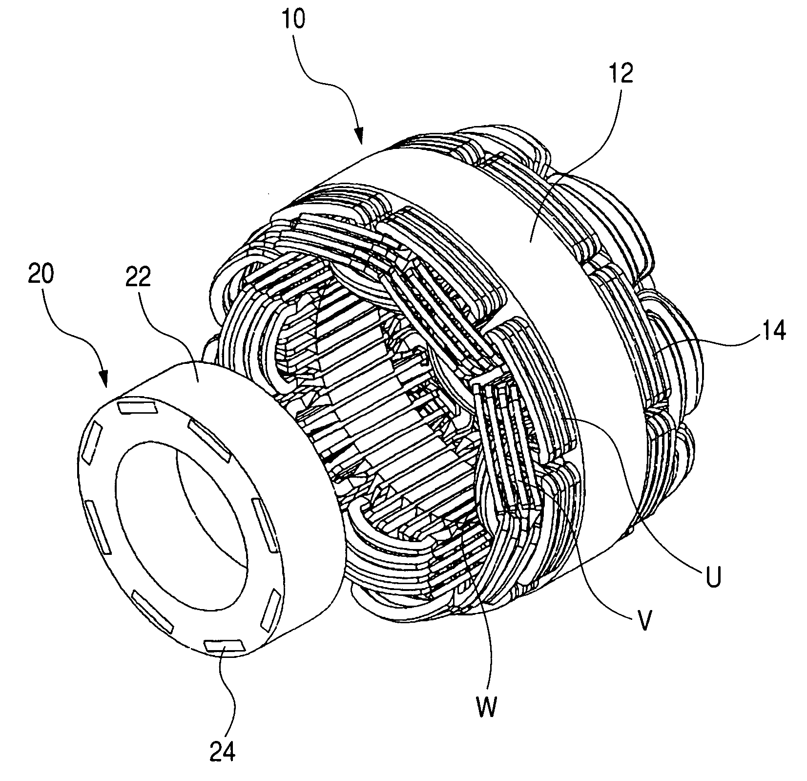 Rotating electrical machine and coil