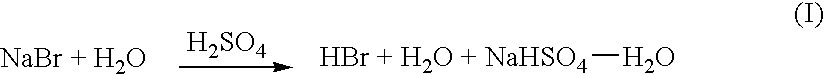 High yield co-production of anhydrous hydrogen bromide and sodium bisulfate