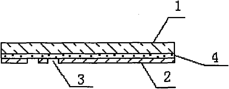 Light shield layer structure with infrared ray hole of flat plate display