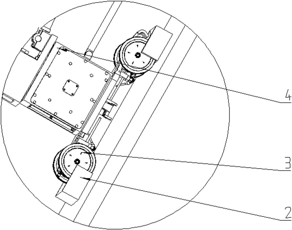 Extensible emergency bridge platform