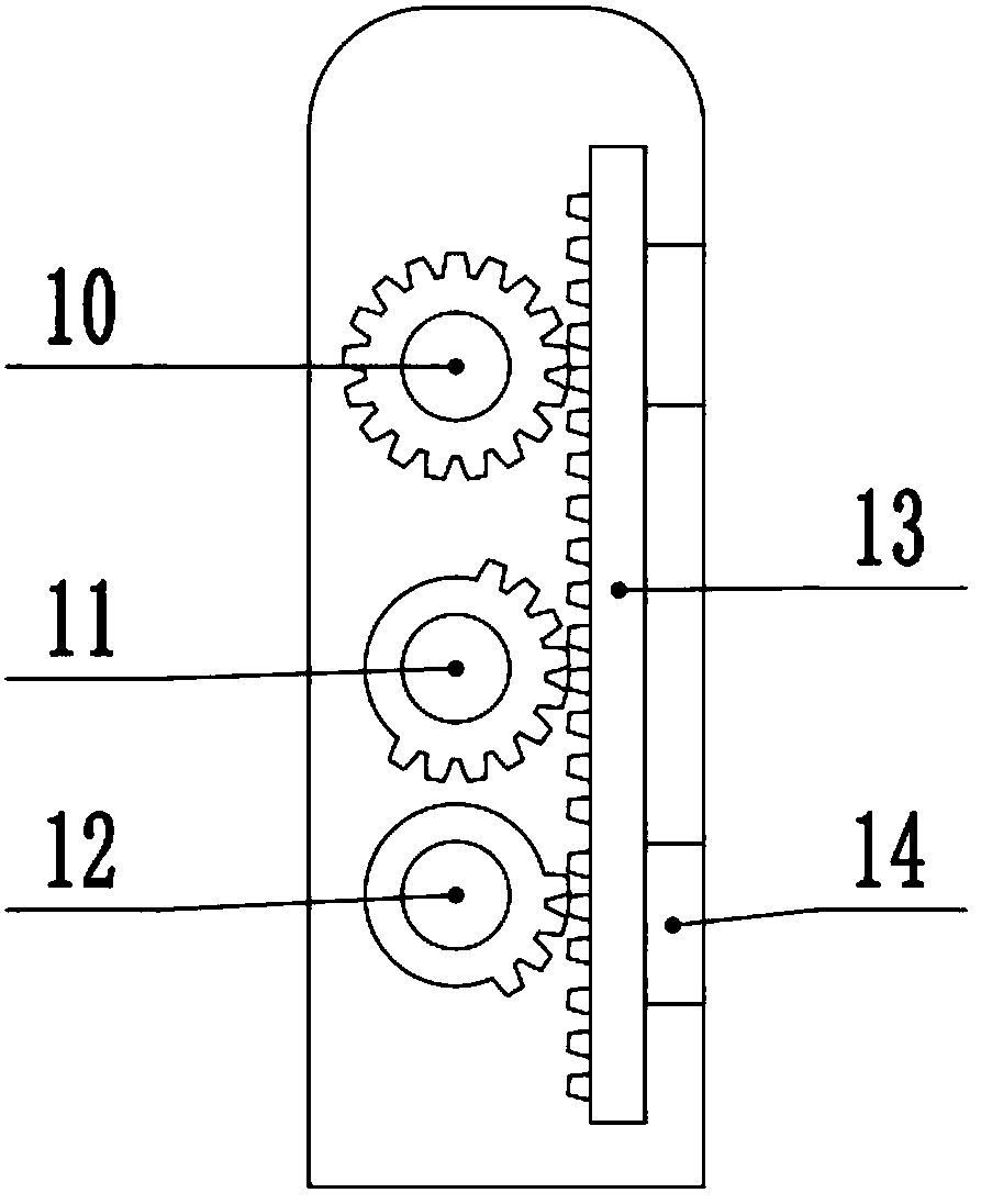 Efficient horizontal reaction kettle for chemical industry production