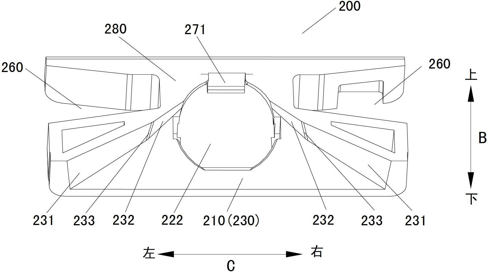 Air duct cover plate assembly and refrigerator provided with same