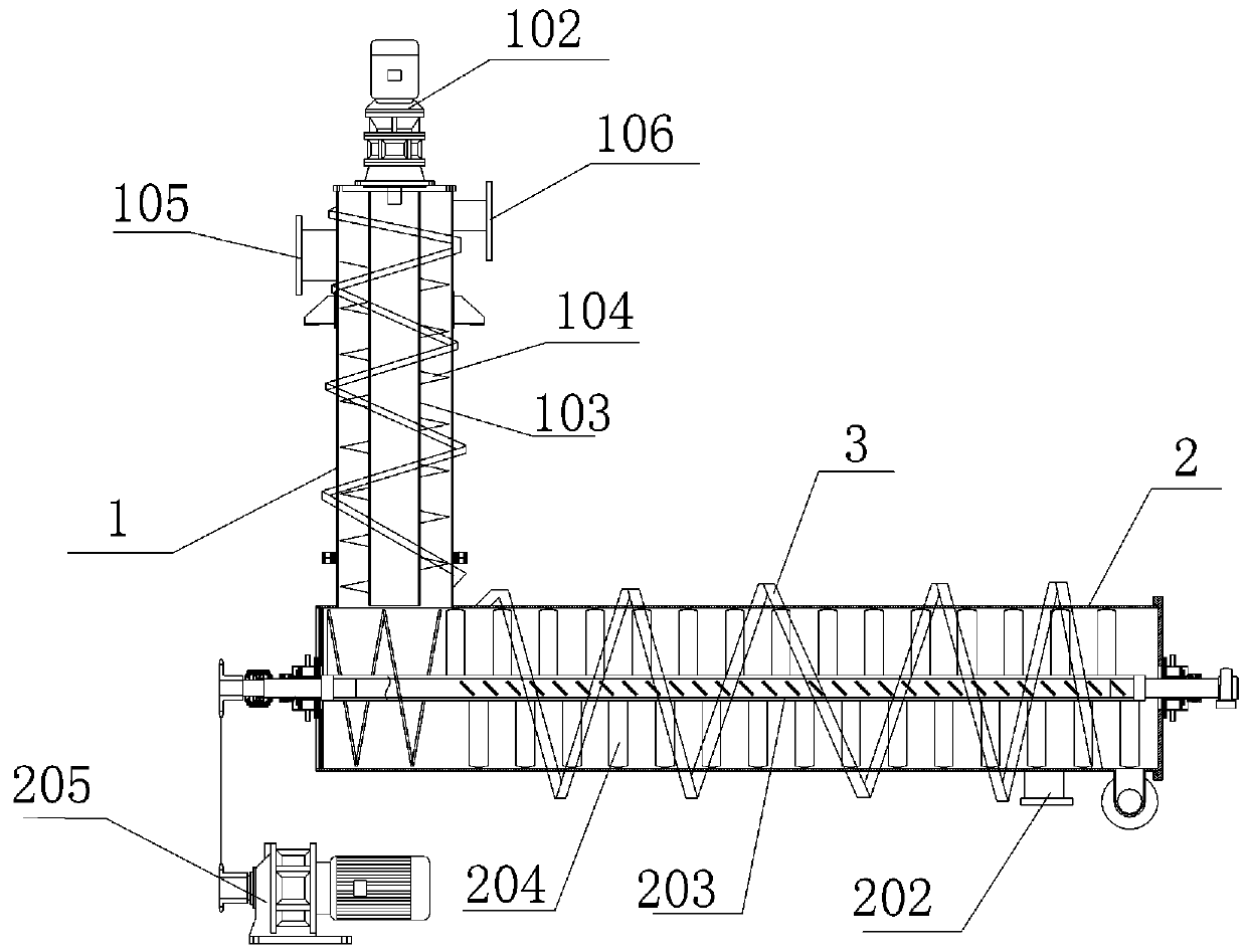 Method for treating garbage, cracking furnace and cracking device thereof