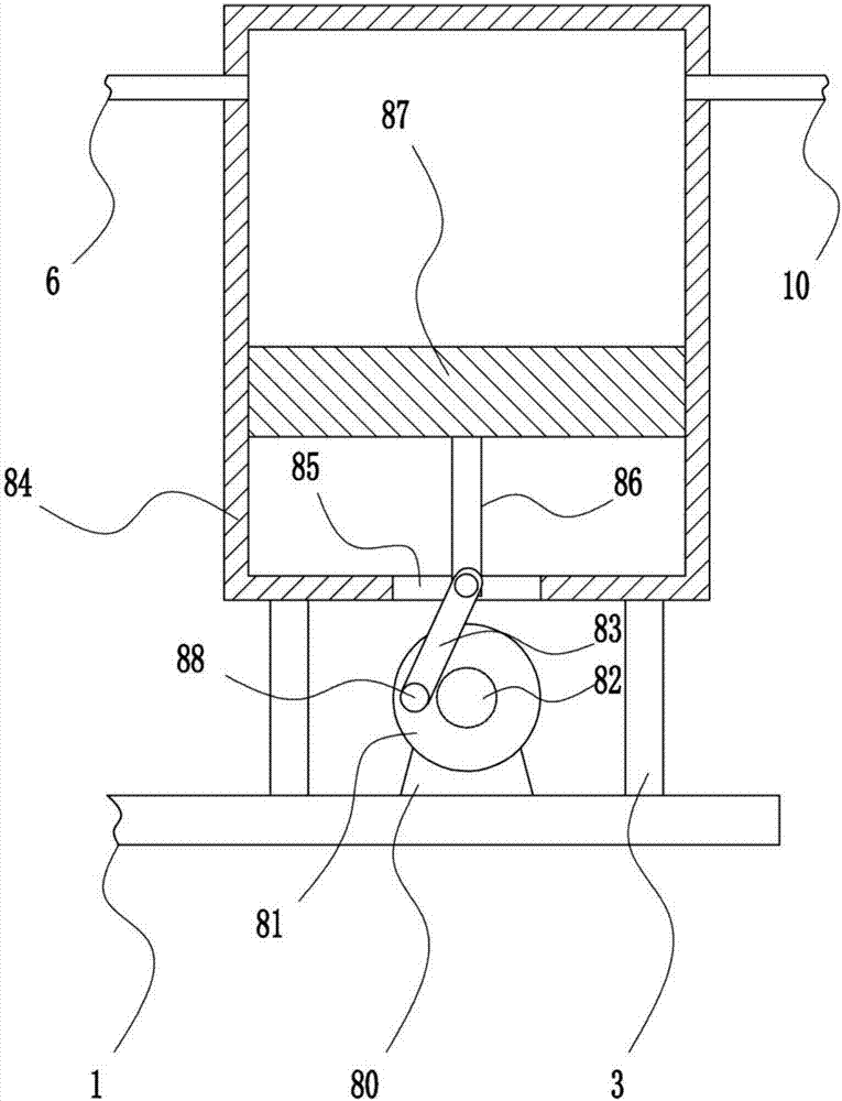 Filtering equipment for rainwater collection