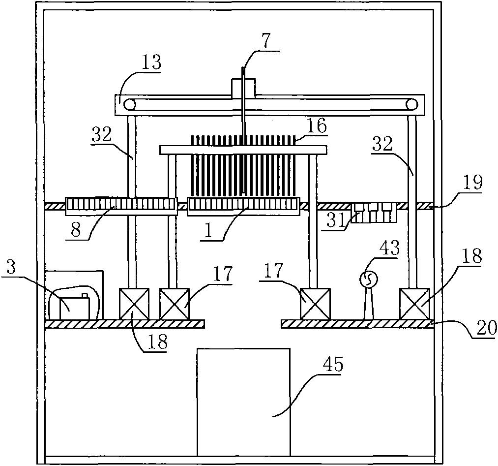 Rail-type full-automatic biochemical analyzer