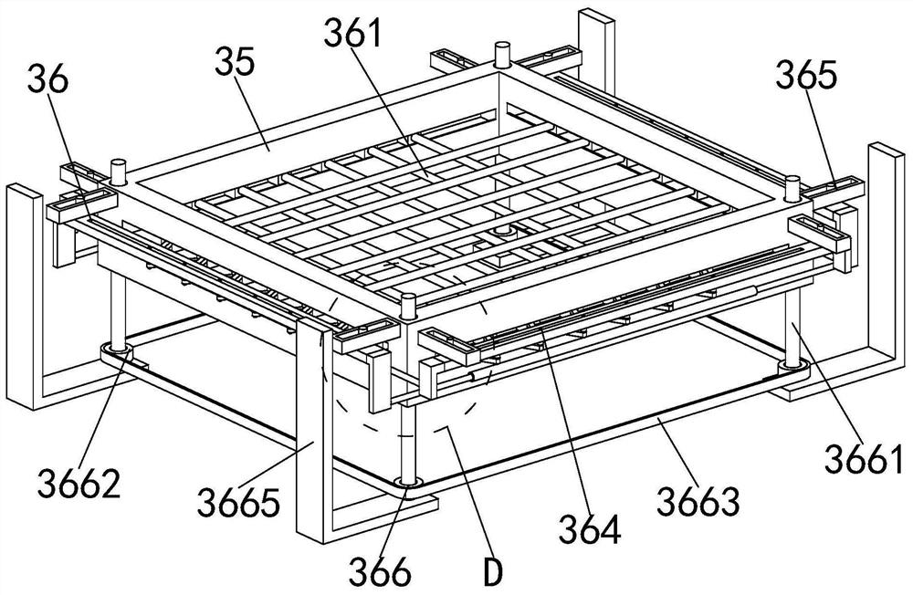 Coconut quantitative dicing machine and dicing processing method