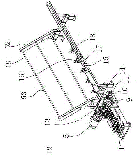 Culture net cage door welding device and cage door welding method