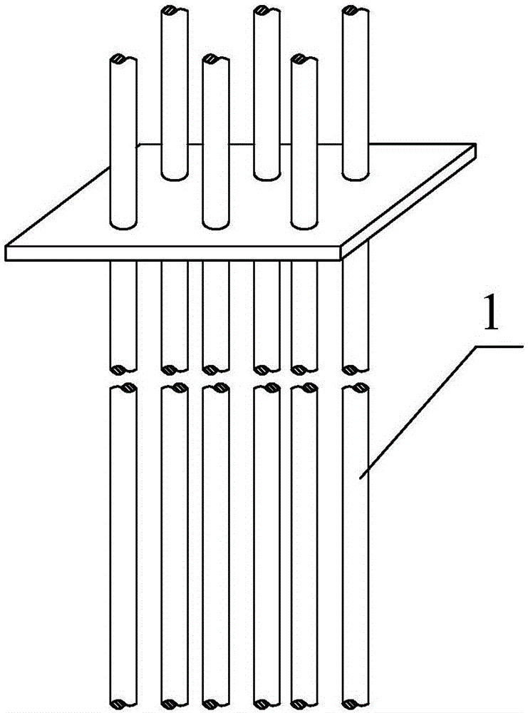 Retaining structure-based heat transferring and dissipating system and wind generator set