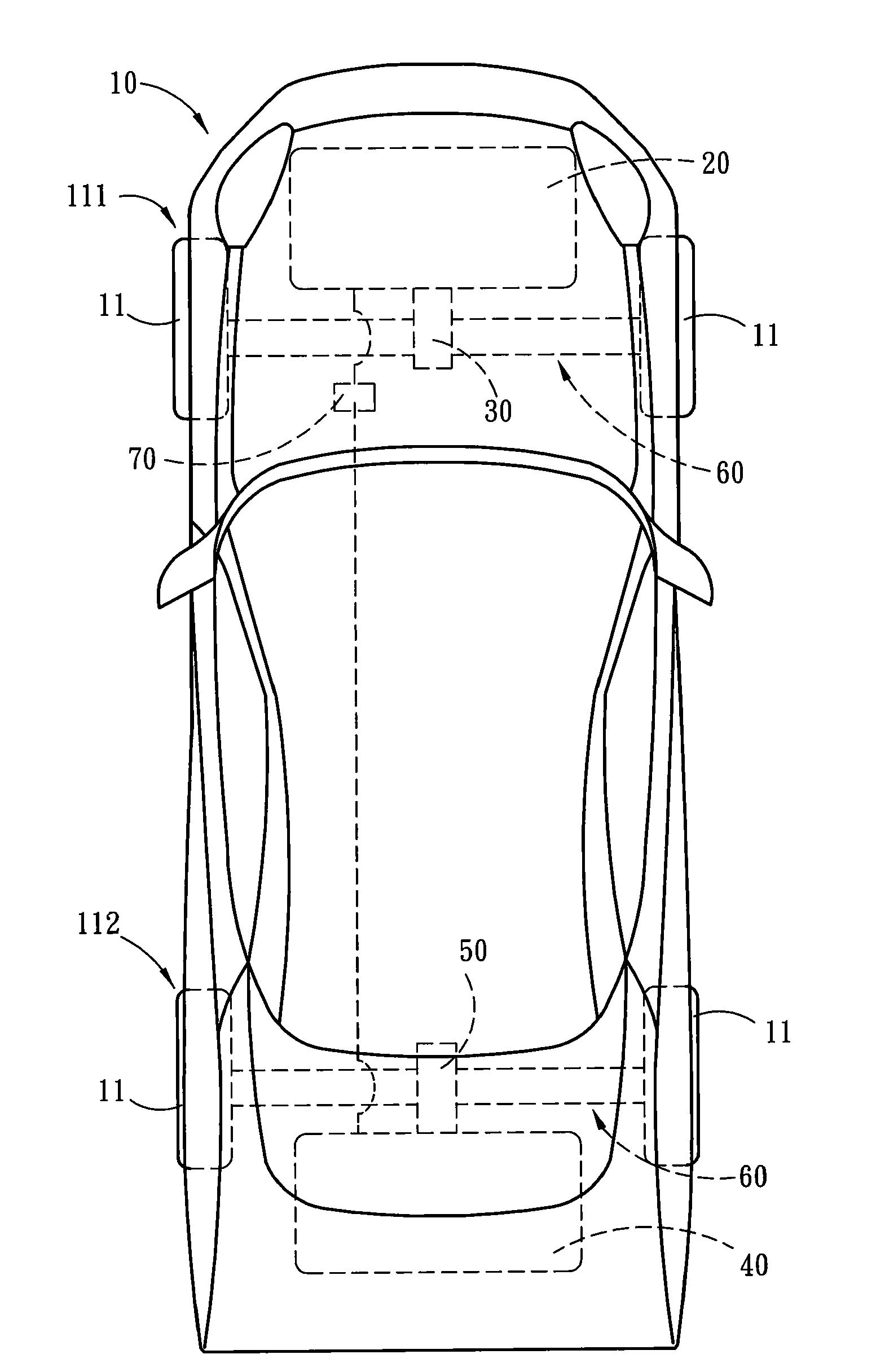 Multi-power output device for vehicle driving systems