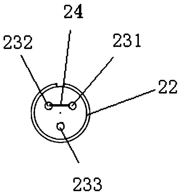 A 400-volt open-type current transformer assembly