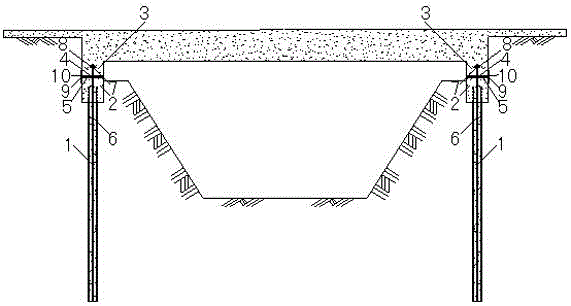 Semi-rigid-joint integral type abutment bridge supported by concrete pile and construction method