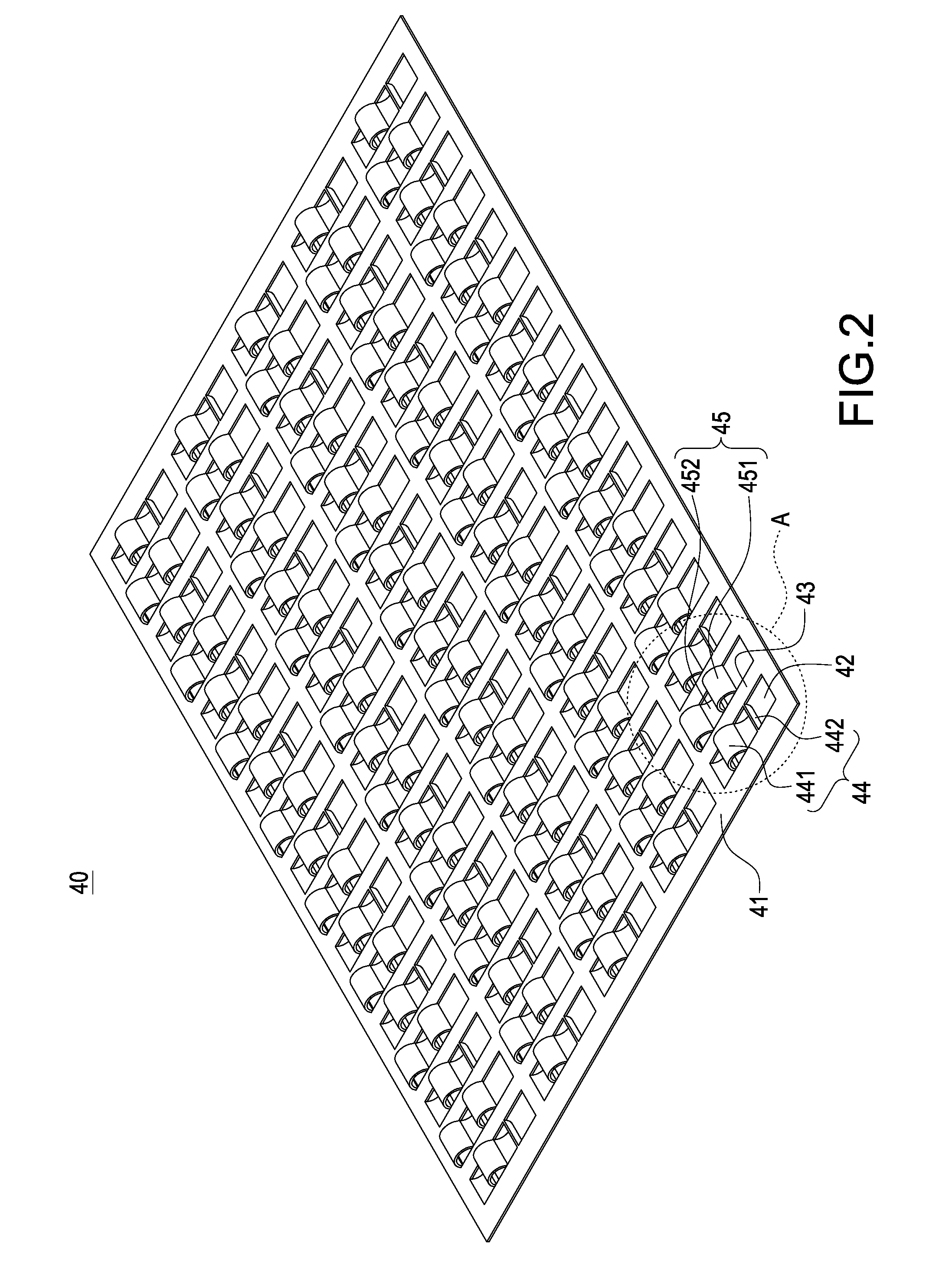 Vapor chamber and supporting structure thereof