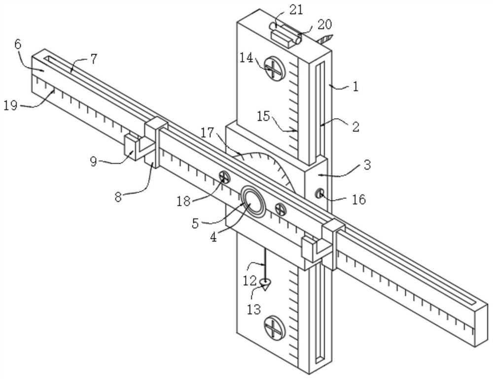 Adjustable mounting structure of component type decorative surface