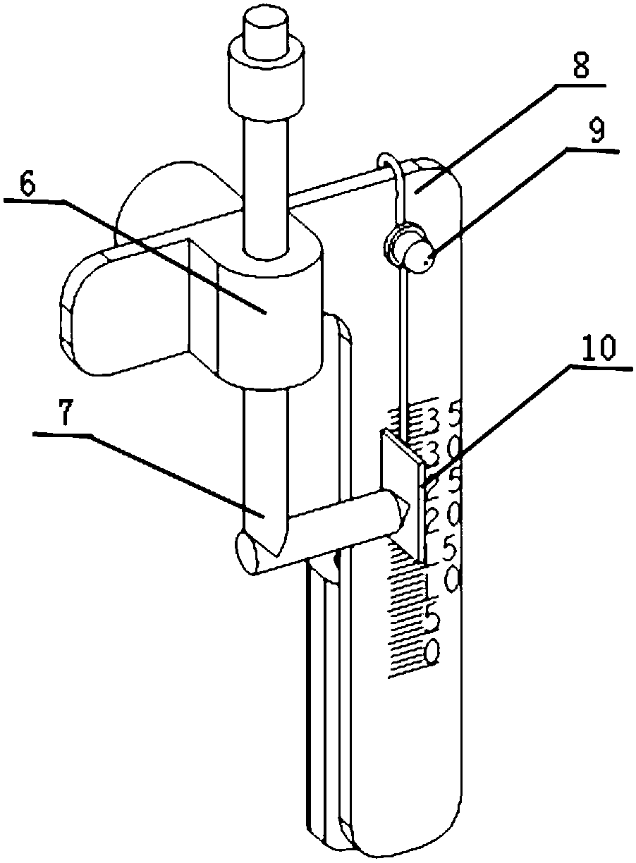 A device for checking and adjusting double-acting clutch and brake travel