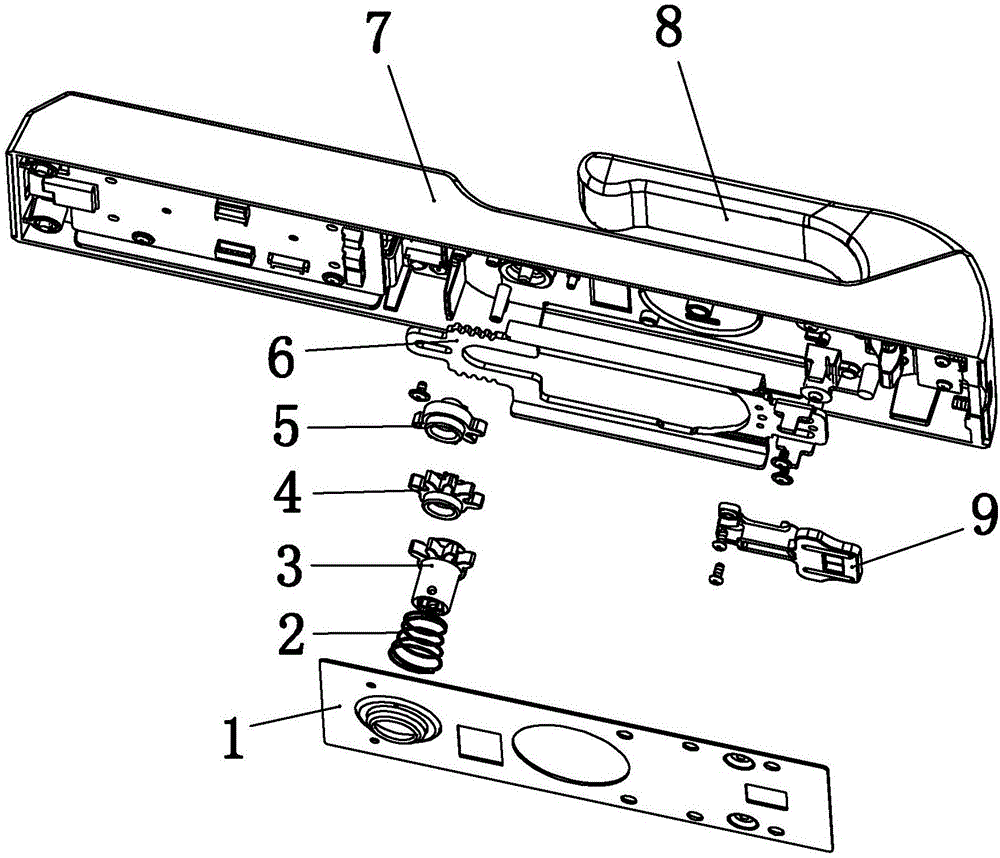 Bilaterally reversible push-pull transmission mechanism