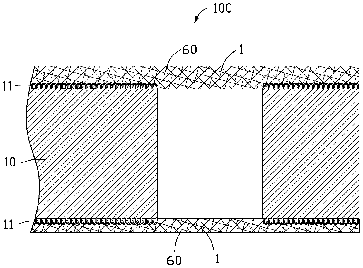 Composite sandwich panel, composite wall panel and chassis