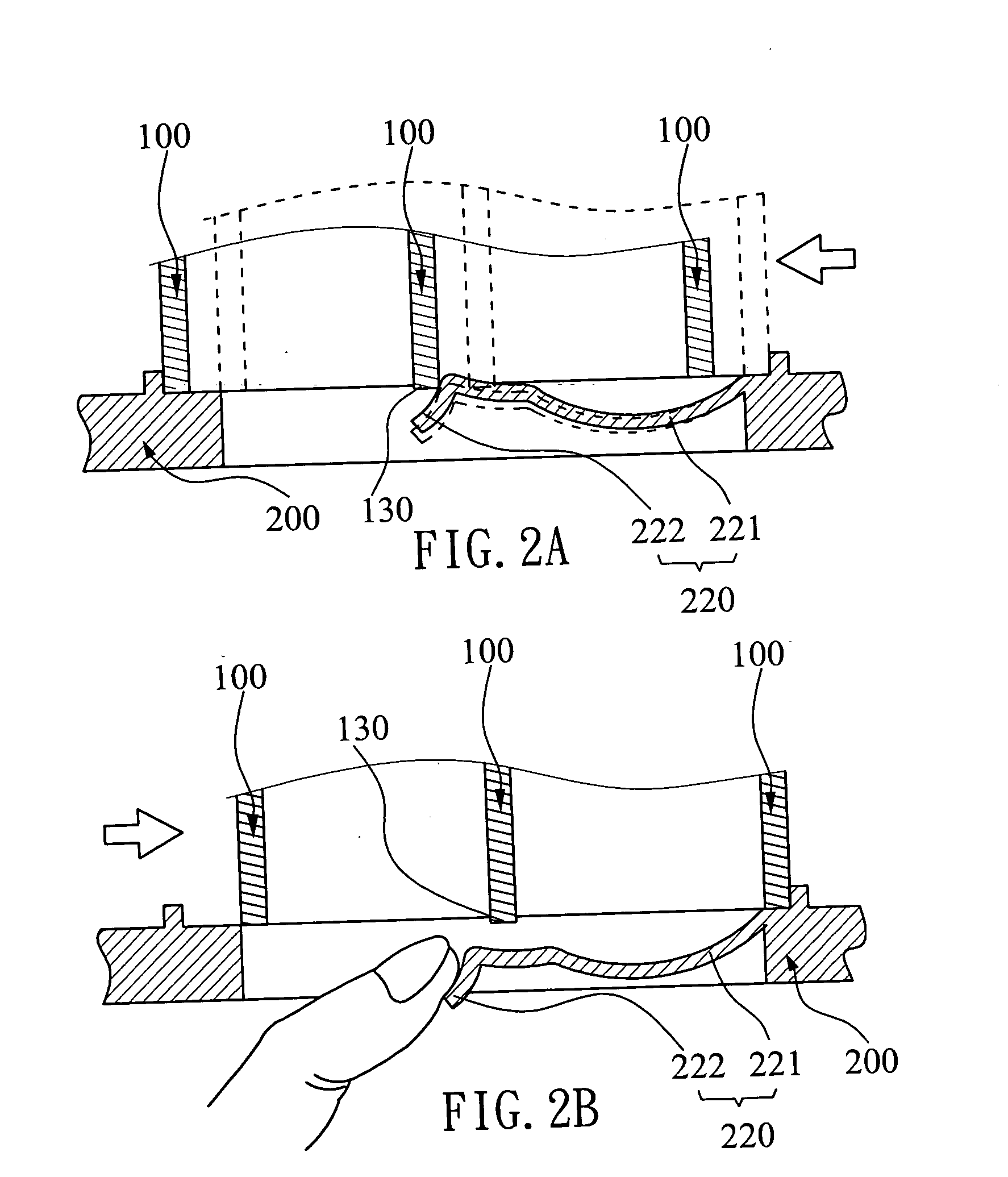 Detachable base of a display