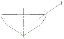 Sliding hydrofoil boat for preventing sliding surface from splashing