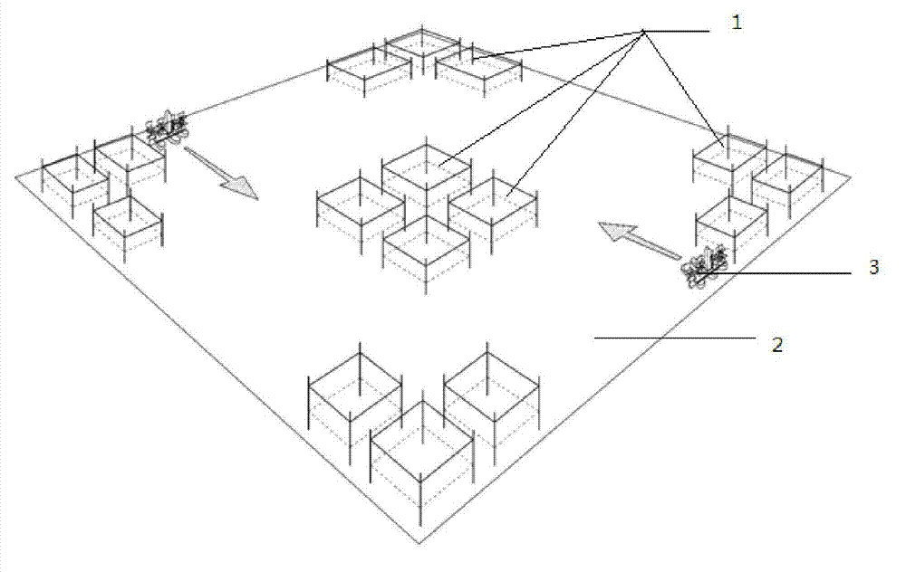 Method for ecologically poly-culturing fishes with different feeding habits in net cages of shrimp culture pond