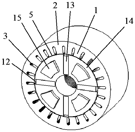 A torque-driven method for a solid-rotor permanent-magnet synchronous motor with hybrid magnetic circuits, double-stators, field-weakening, and speed-expanding