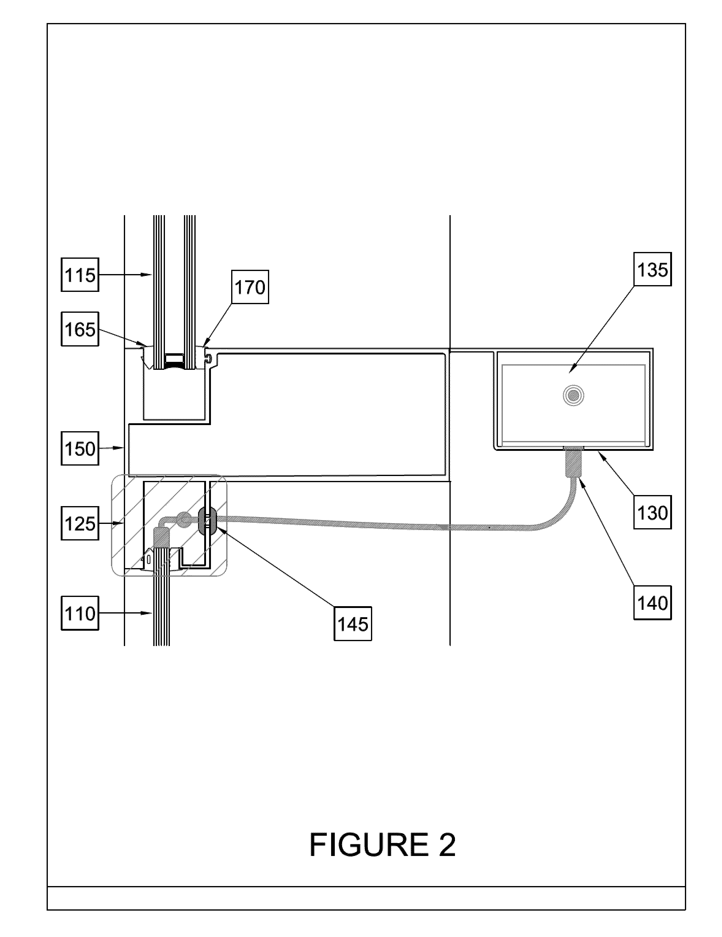 Building integrated photovoltaic conversion system implemented in both vision and spandrel areas