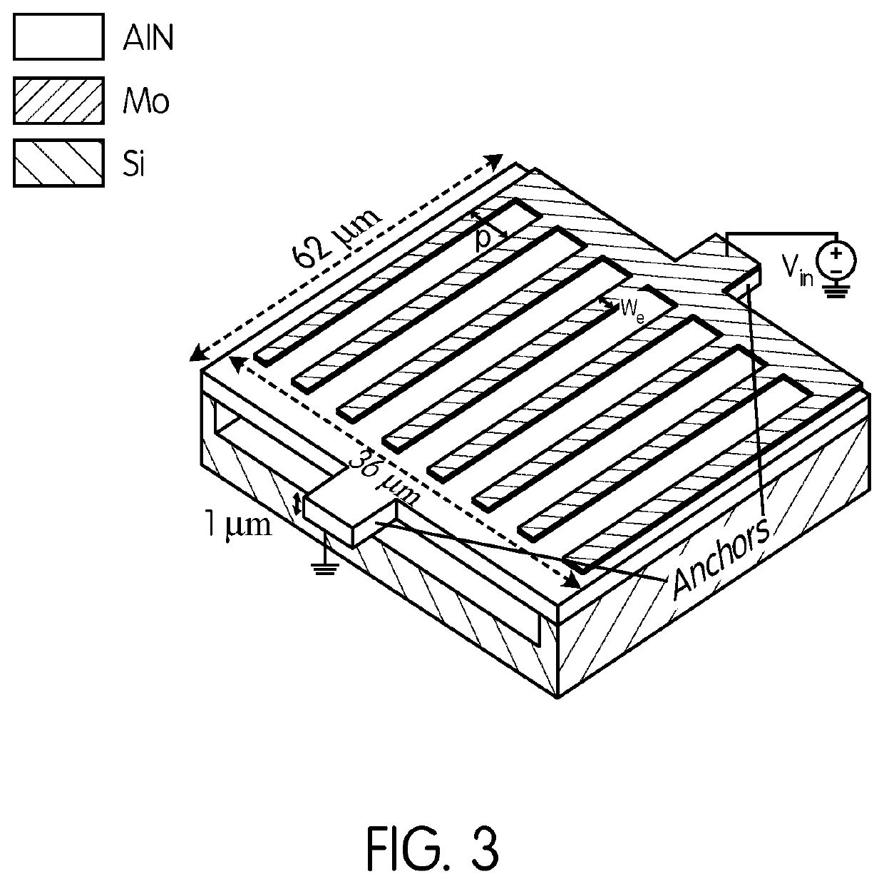 Two-dimensional mode resonators