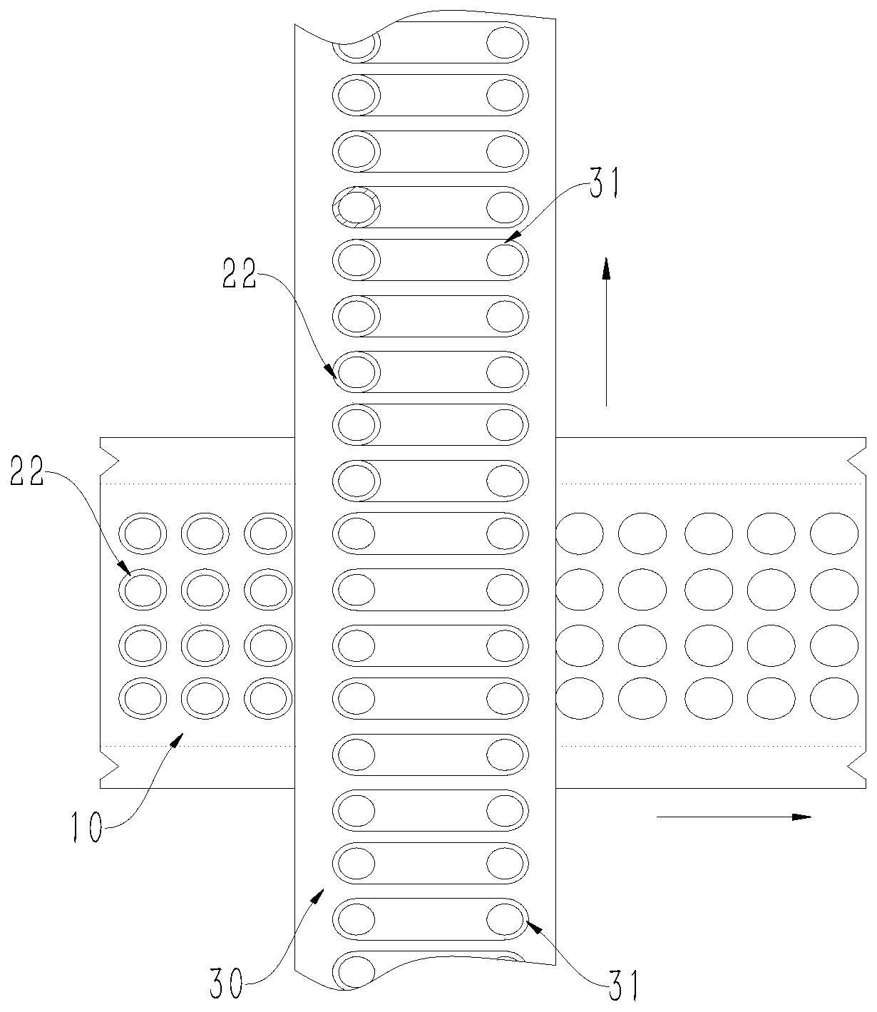 Cutting and cementing method for annular metal material