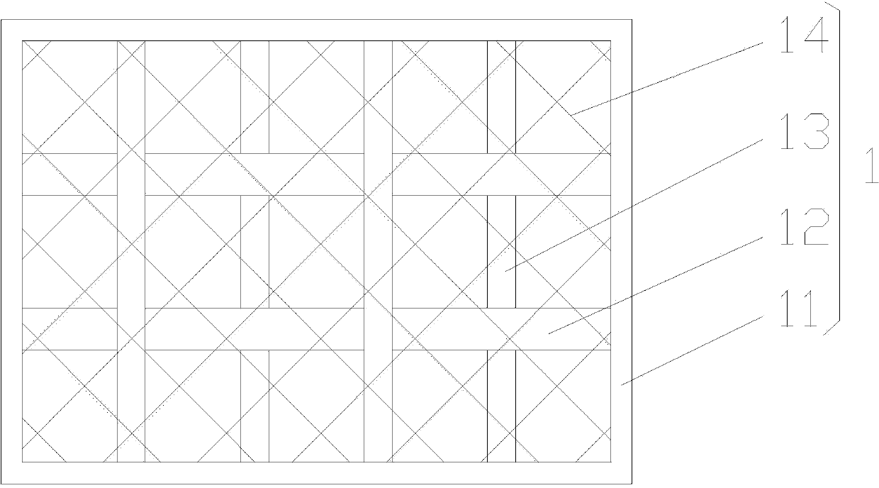 Steel framework light-duty building board