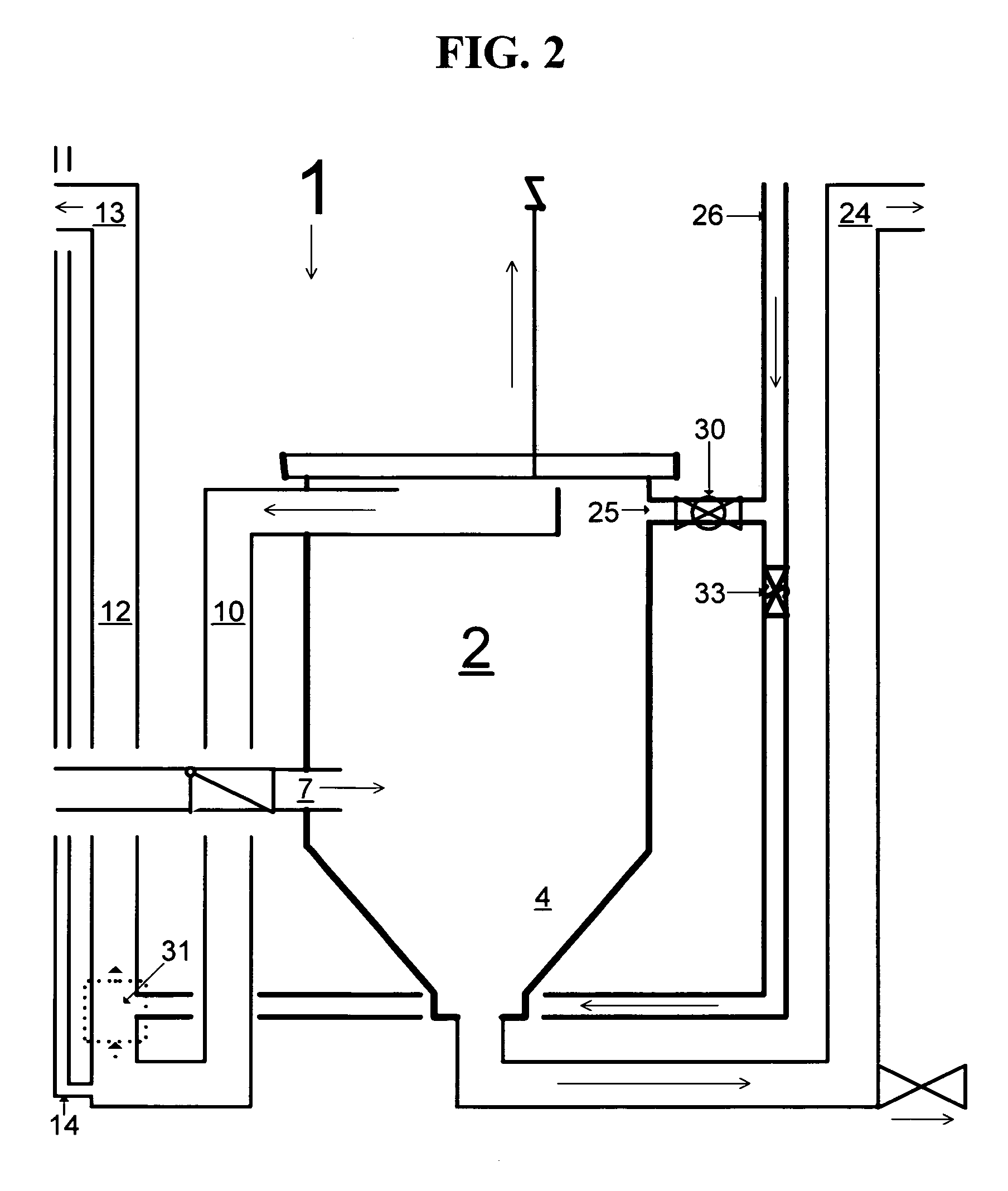 Apparatus and method of separating