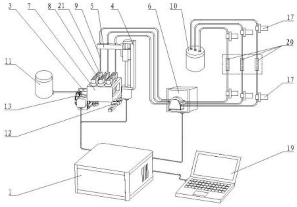 Automatic planktonic algae sample injector