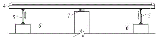 Sliding pile driving platform for pile driving barge