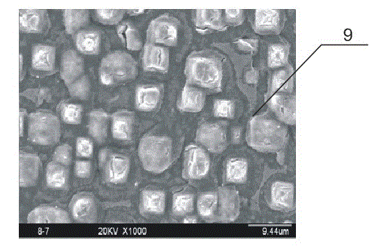 Method for making V-shaped groove texture surface on surface of monocrystalline silicon solar cell