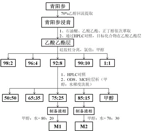 Cynanchum otophyllum saponin composition and application thereof