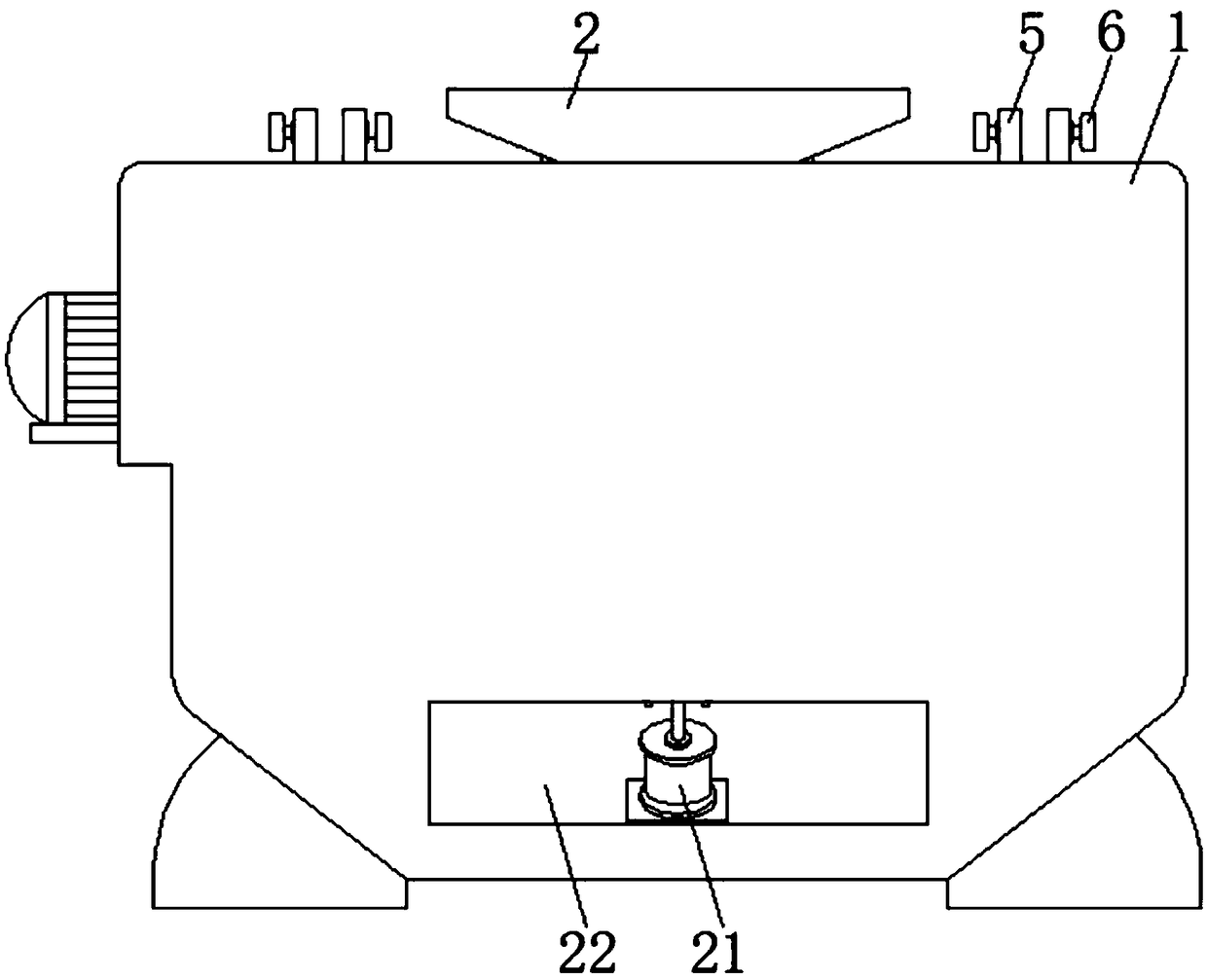 Glutinous rce cake production apparatus carrying out revolution based on double shafts and carrying out press-grinding through rotation