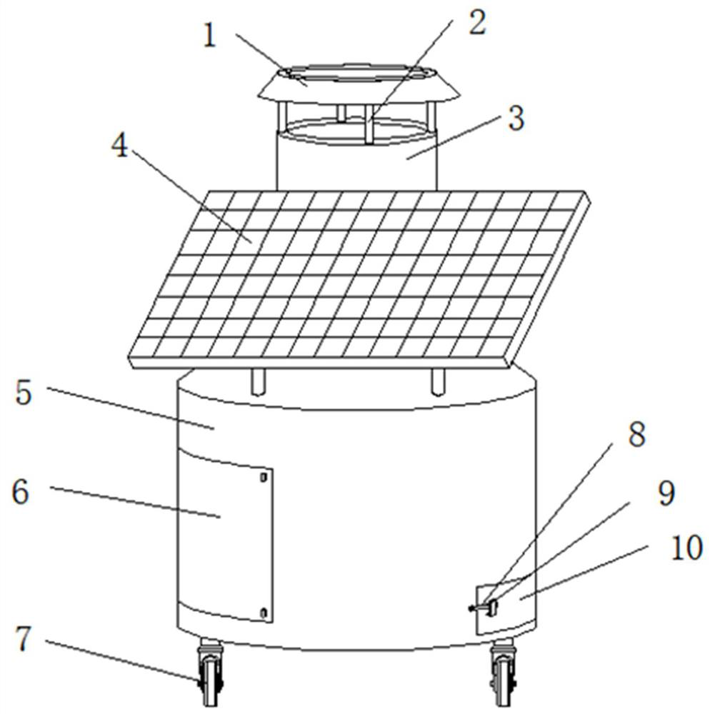 Agricultural pest trapping equipment