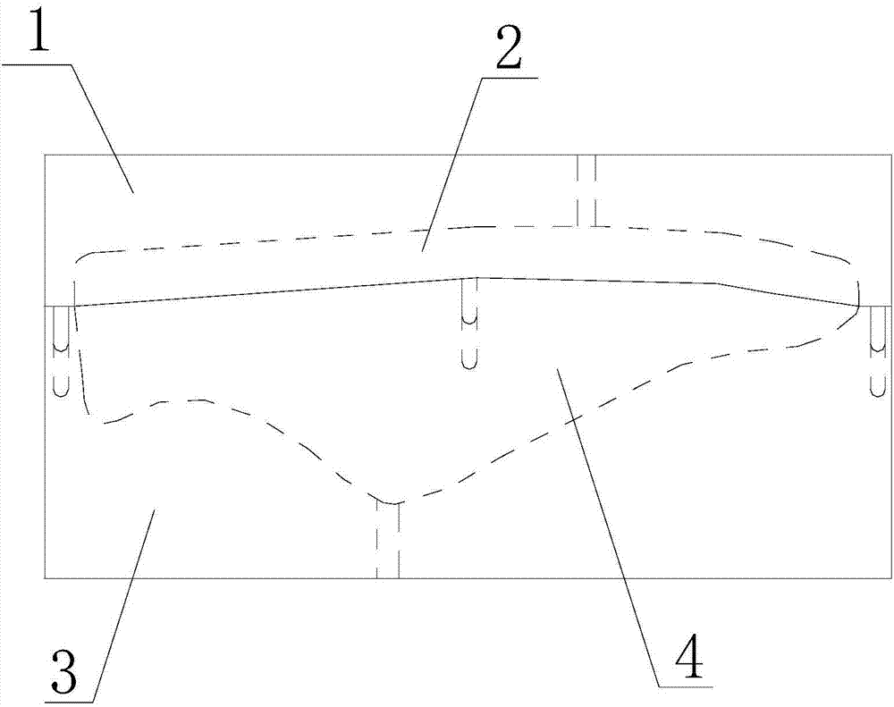 Positioning tool for gluing and bonding shoes