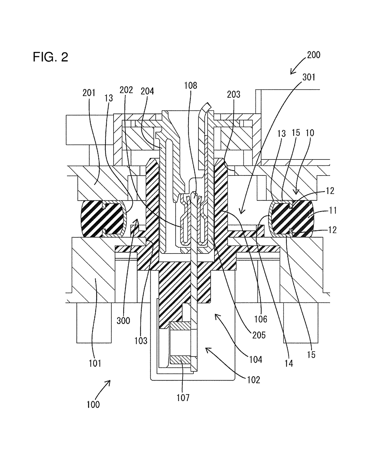 Resilient shielding member for device