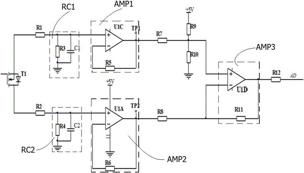 Protective device and protective method for automotive direct current brush motor of current-free sensor