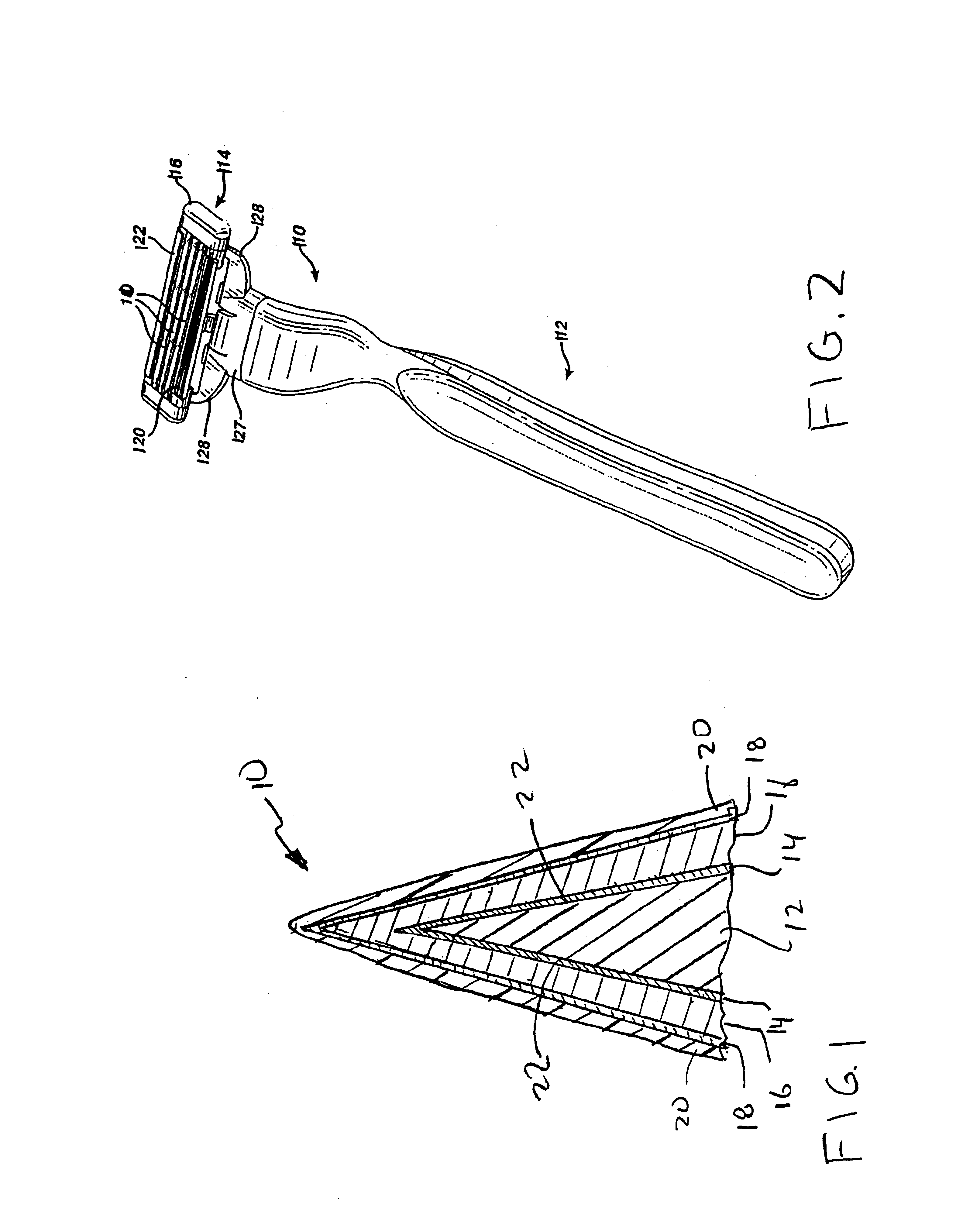 Razor blade technology