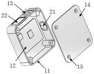 Intelligent night auxiliary safe illuminance lamp based on mesh projection and control method for same