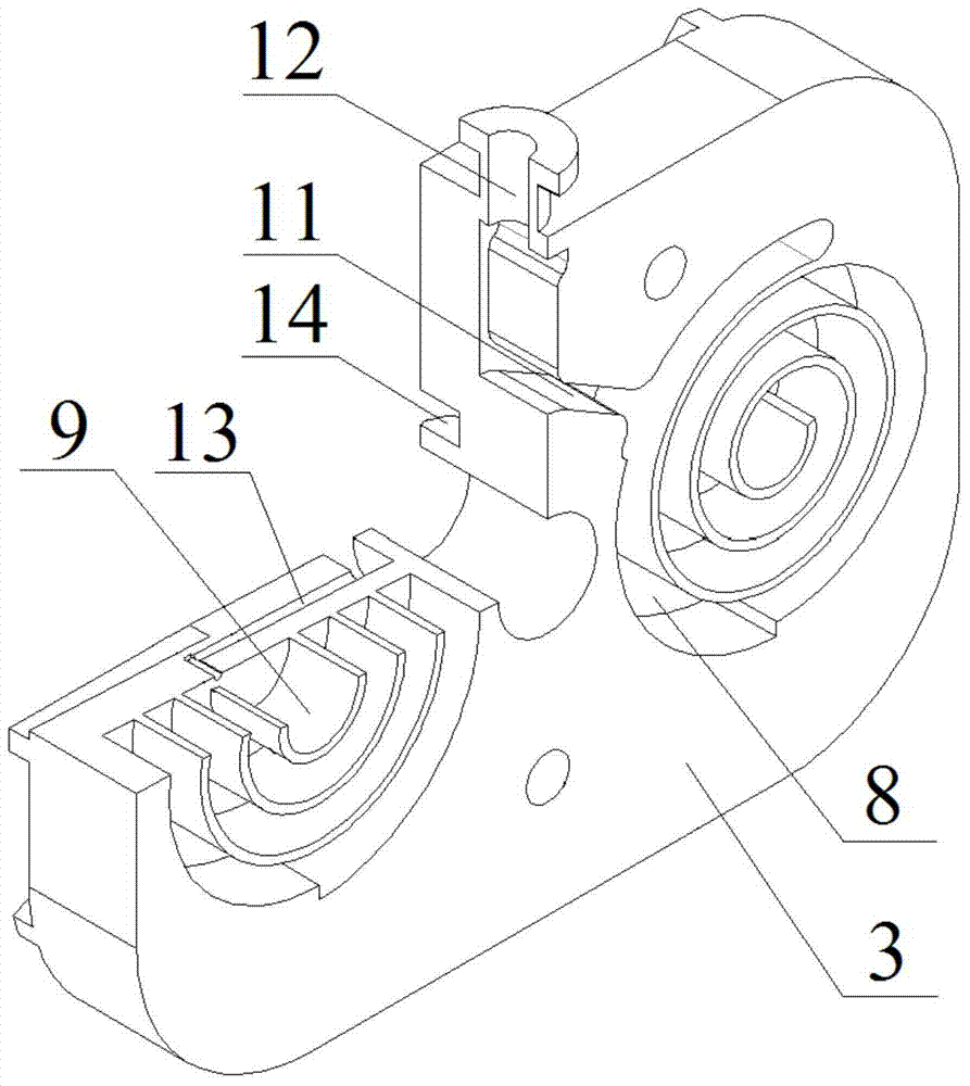 A multi-cavity scroll vacuum pump