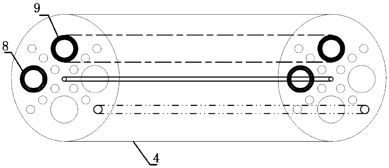 PCF (Pohotonic Crystal Fiber)-SPR (Surface Plasma Resonance) structure sensor capable of simultaneously measuring hydrogen and methane