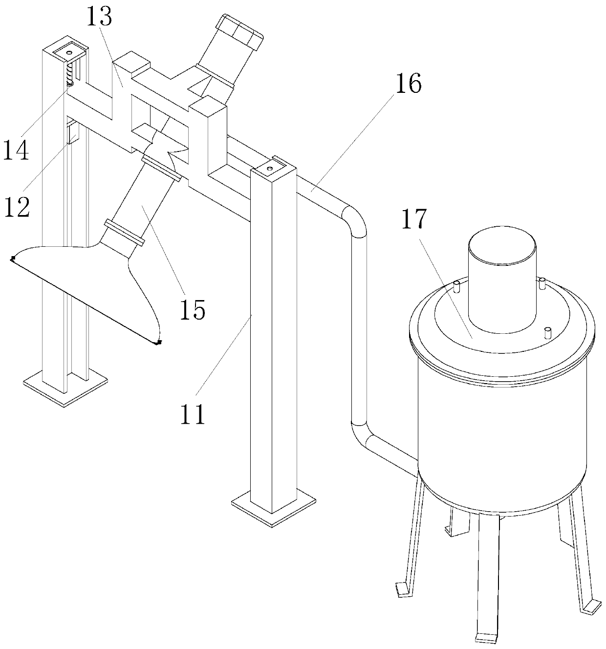 Copper-clad laminate production equipment and copper-clad laminate processing method