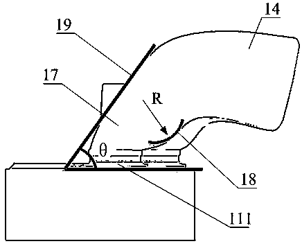 Weak tumble rapid combustion system and gas engine